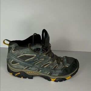 Merrell Men's Athletic Shoes - Black and Yellow